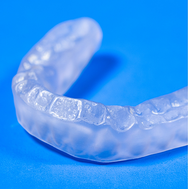 Clear mouthguard tray