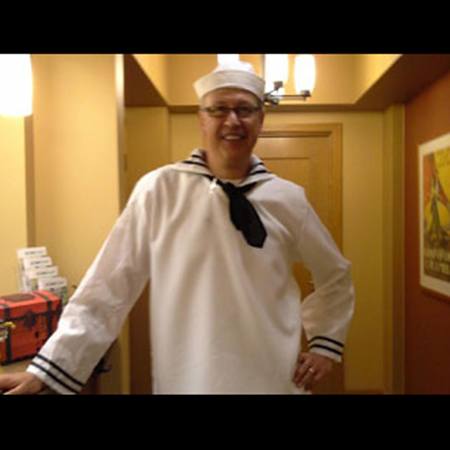 Dr. Moreno in Navy uniform