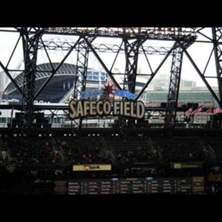 Safeco Field sign