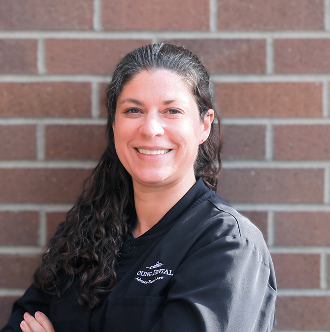 Dental hygienist Brittany