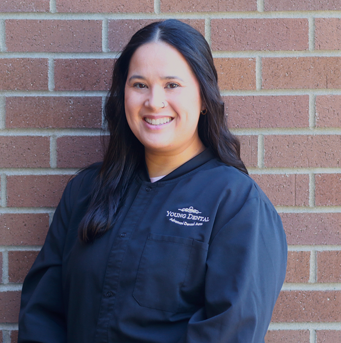 Dental hygienist Carli